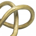 Metal 9" Knot, Gold