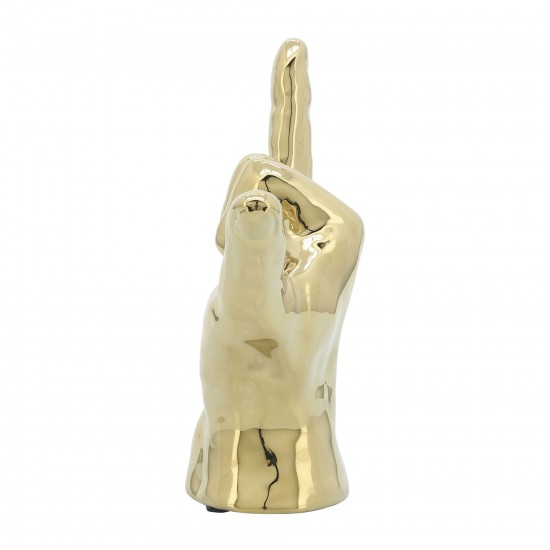 7"h, "hang Loose" Hand, Gold