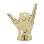 7"h, "hang Loose" Hand, Gold