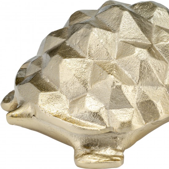 Metal,8",walking Tortoise ,champagne