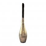 Metal,26",shell Elongated Vase,gold