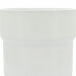 Cer, S/3 7/9/10"d Mushroom Planters, White