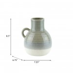 Ceramic 9" Jug, Green