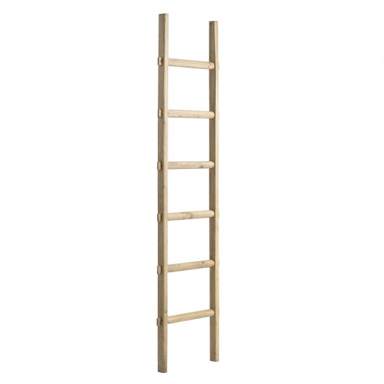 Ec Wooden Decorative 76" Ladder,brown Kd