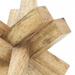Wood, 6x6 Jack, Brown