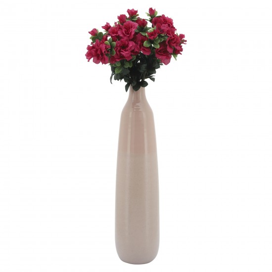 22"h Bottle Vase, Blush