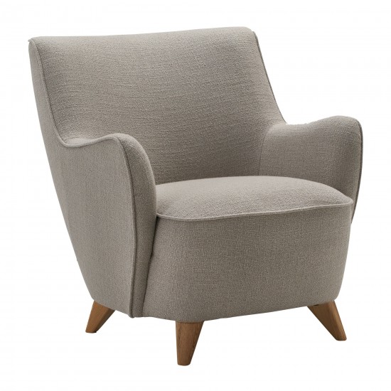 Club Accent Arm Chair, Beige Kd