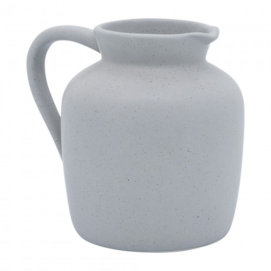 Cer, 5" Pitcher Vase, Gray