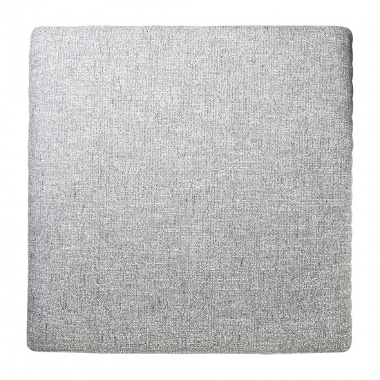 Square Ottoman - Gray Kd