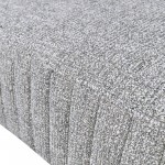 Square Ottoman - Gray Kd