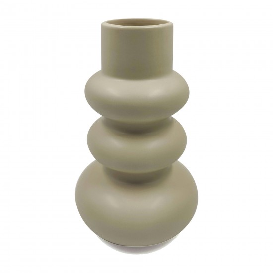 Dol, 10"h Stacked Spheres,irish Cream