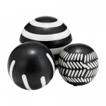 Cer, S/3 4/5/6", Tribal Orbs, Blk/ivory