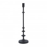 Metal, 20"h Taper Candle Holder, Black