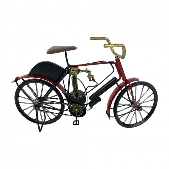 Metal, 11x6 Motorized Bike, Red