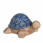 Ceramic Tortoise, 10" Navy