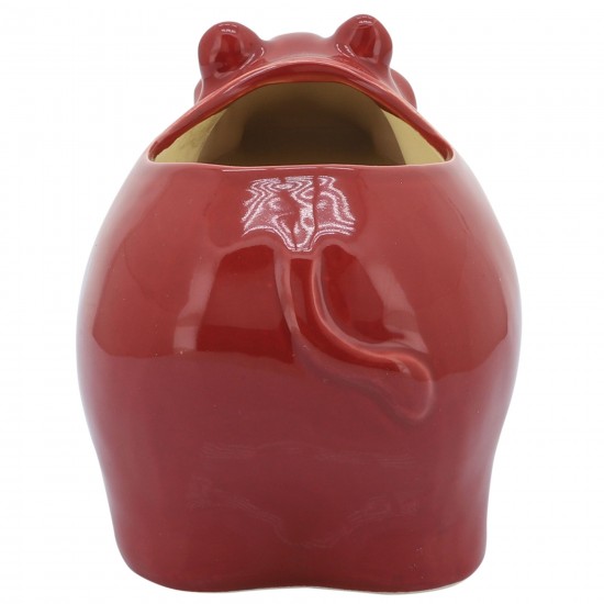 7" Hippo Scented Candle, Red 9oz