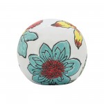 Cer, S/3 4/5/6" Floral Orb, Multi