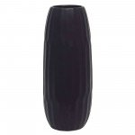 Ceramic 14" Vase , Black