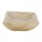 S/2 Wood 15/20" Rectangular Tray, Natural