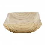 S/2 Wood 15/20" Rectangular Tray, Natural