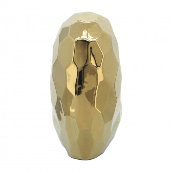 Gold Ceramic Heart 11"