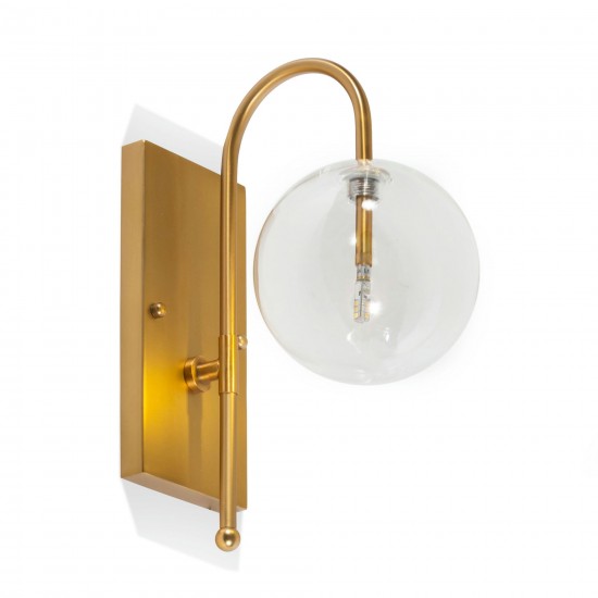 Olveen Gold Wall Sconce