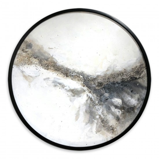 Marble Sphere Hand Painted Wall Décor