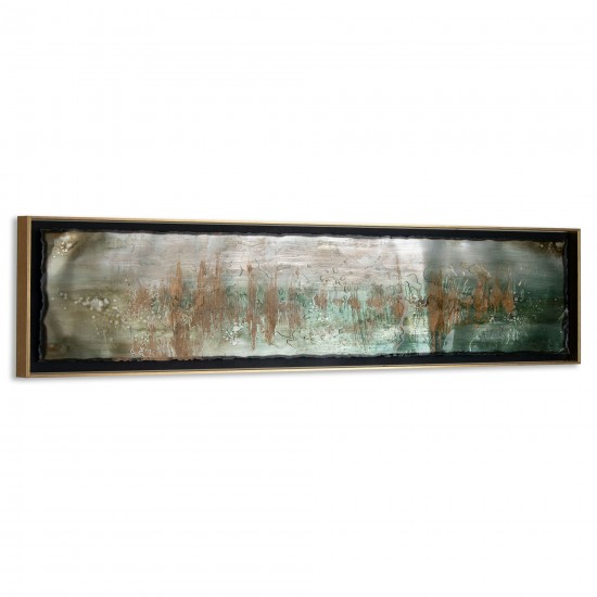 Ingot Hand Painted Metal Wall Décor