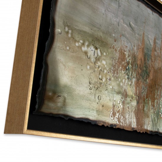 Ingot Hand Painted Metal Wall Décor