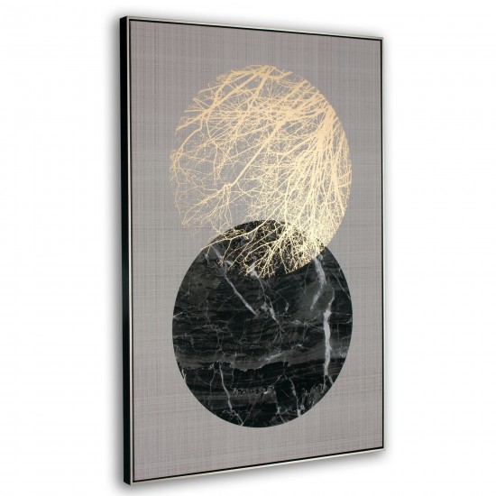 Lunar Multi-Color Framed Giclee