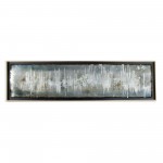 Blue Ingot Hand Painted Metal Wall Décor