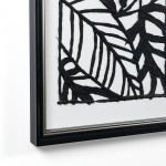 Modern Palm Leaves Shadow Box