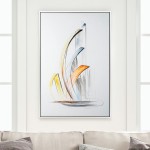 Schooner Winds I Hand Painted Framed Canvas