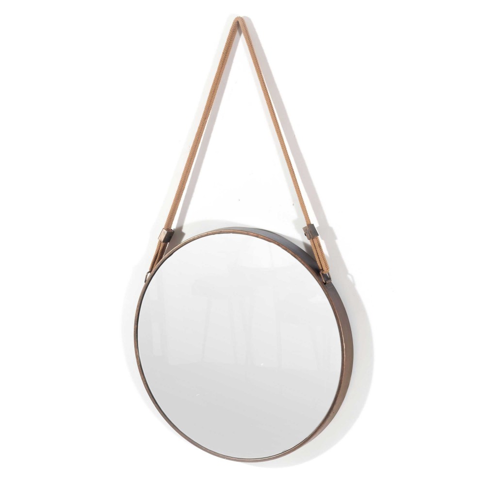 Alias Bronze Metal Wall Mirror