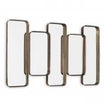 Orson Bronze Metal Wall Mirror