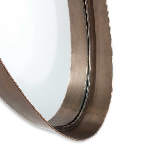 Macklin Metal Wall Mirror Oval