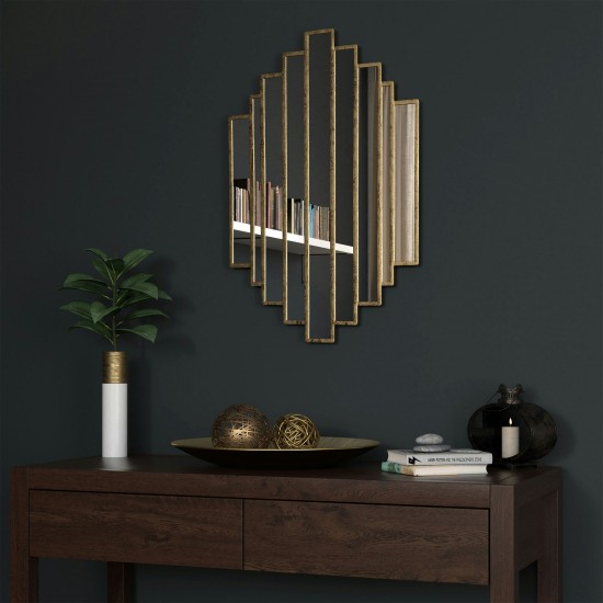 Briggs Gold Metal Mirror