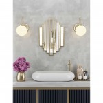 Briggs Gold Metal Mirror