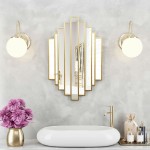 Briggs Gold Metal Mirror