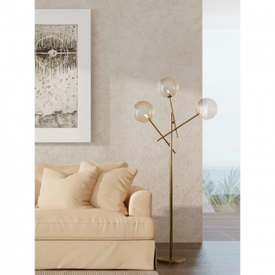 Chand Bronze Floor Lamp