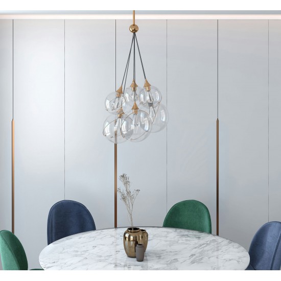 Kiran Gold Chandelier