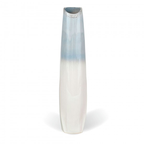 Tides Ceramic Floor Vase Large