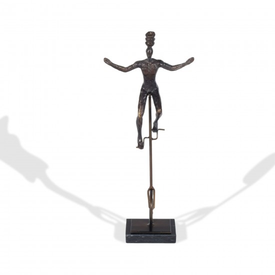 Unicyclist Decorative Accessory