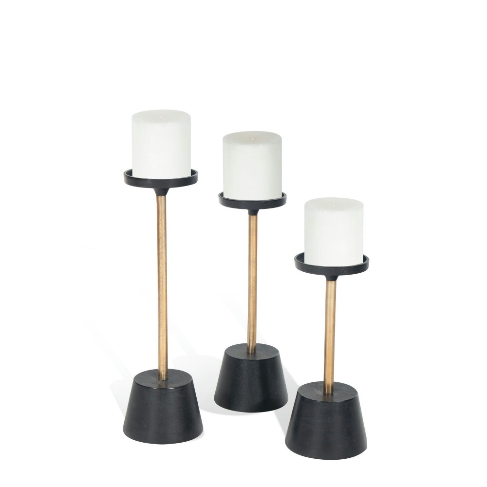 Percy Metal Candle Holders S3