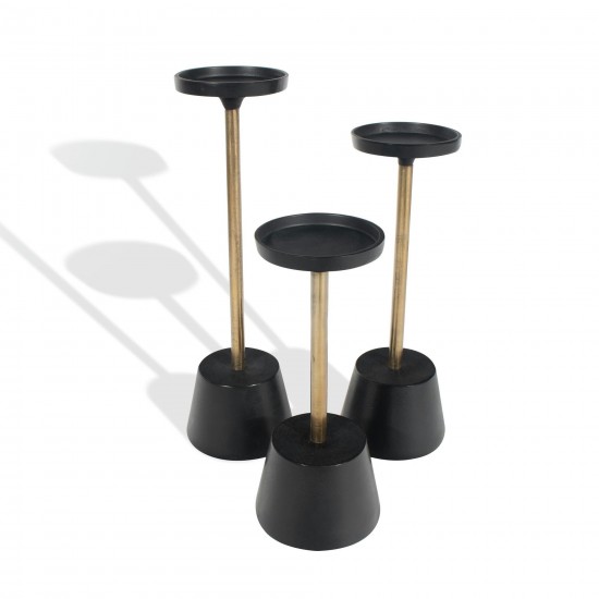 Percy Metal Candle Holders S3