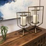 Idalia Large Hurricane Candle Holder