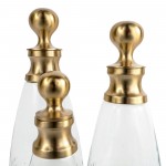 Vivienne Decorative Glass Bottles Set Of 3