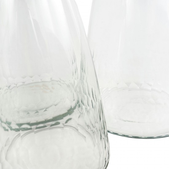 Vivienne Decorative Glass Bottles Set Of 3