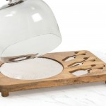 Silvio Wood Cheese Board And Platter Set