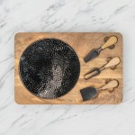 Silvio Wood Cheese Board And Platter Set
